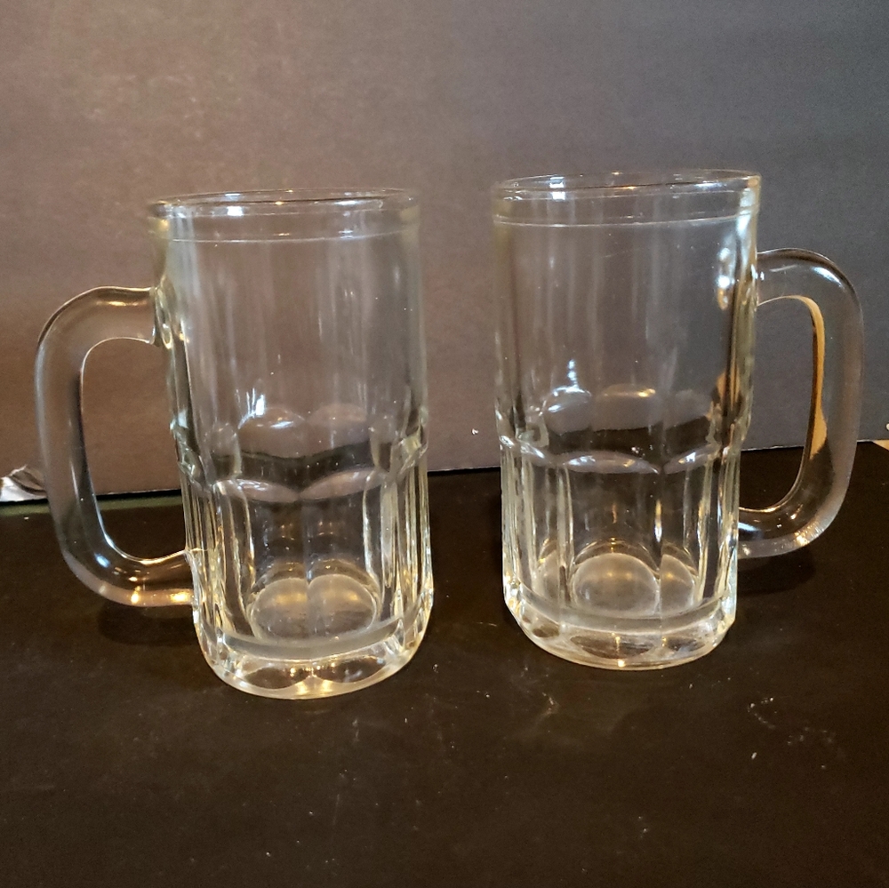 Glass Beer Mugs